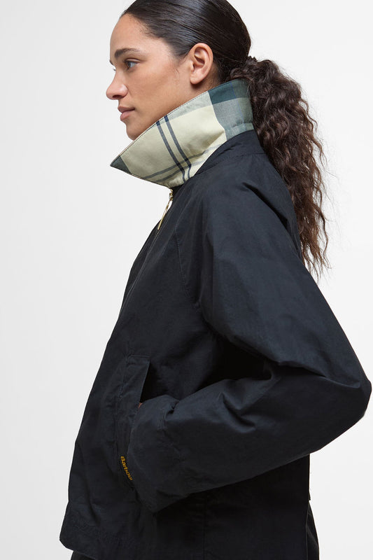 Catlin Showerproof Jacket - BLACK/ANCIENT