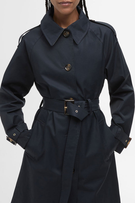 Maia Showerproof Jacket - DARK NAVY/ROSEMARY T