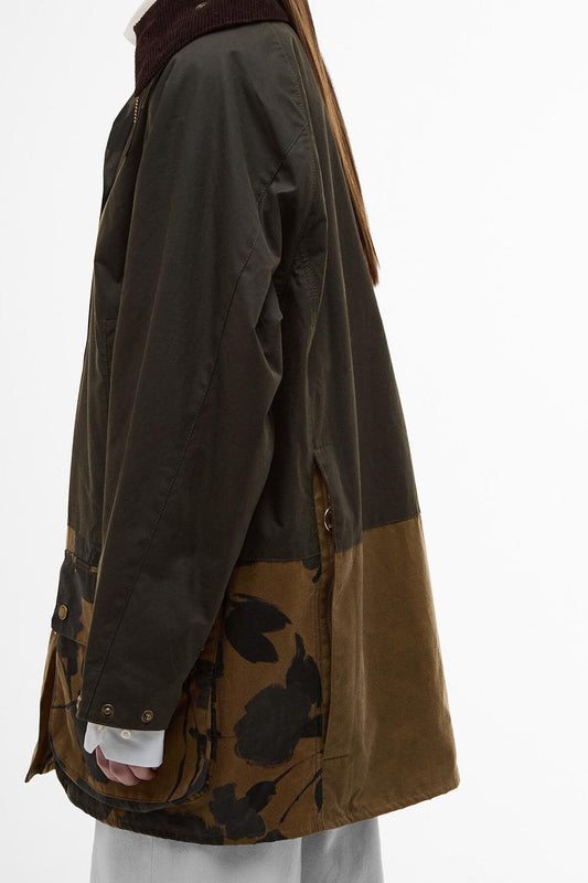 Beauflower Waxed Jacket - ARCH. OLV/SND/ANCNT