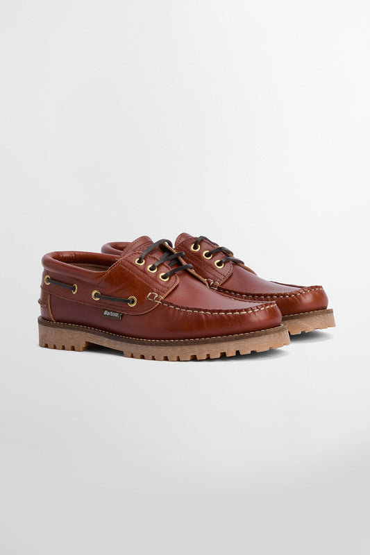 Re-Engineered Deck Boat Shoes - TAN