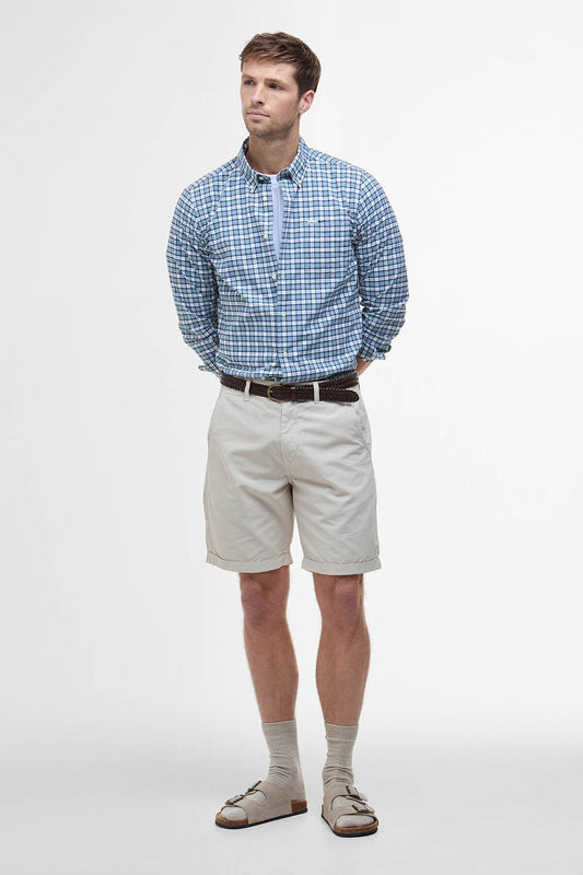 Lomond Tailored Long-Sleeved Shirt - NORTHSHORE TARTAN