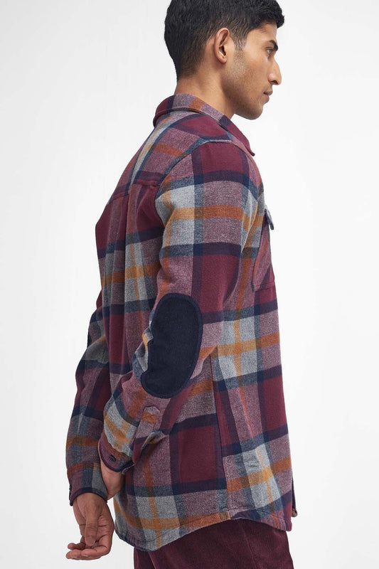 Rhobell Tailored Long-Sleeved Shirt - MERLOT