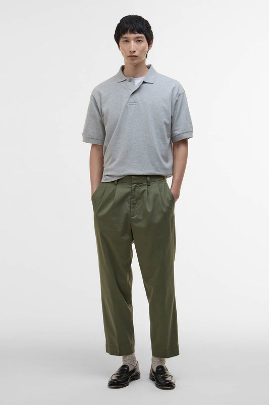 Ted Relaxed Chinos - OLIVE