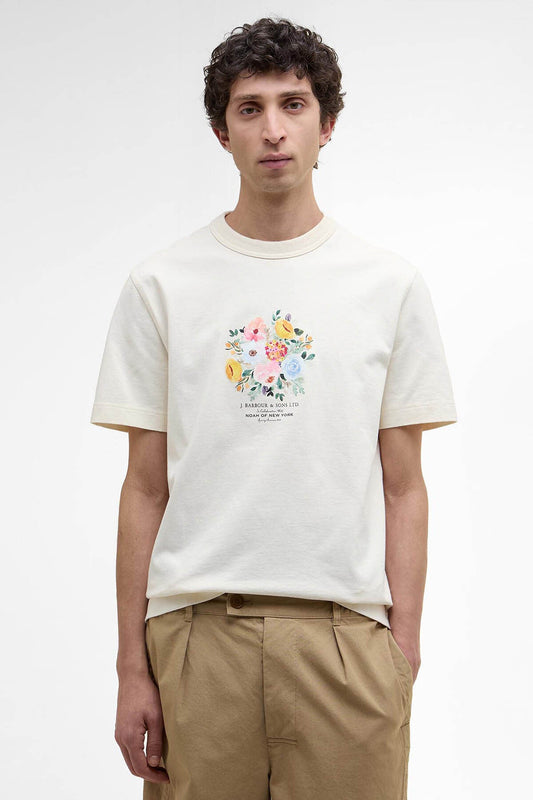 Floral T-Shirt - WHISPER WHITE